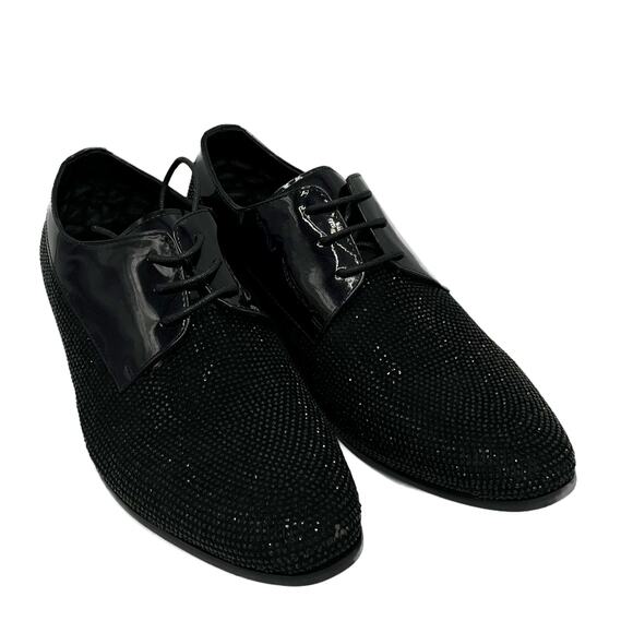 Baldi London Men's Aranjuez Dress Shoe in Black Size 9 - Picture 1 of 7